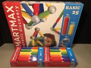 SmartMax Magnetic Discovery Basic 25 W/ Bonus Expansion Packs Brand New - Picture 1 of 6