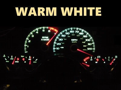 Gauge Cluster LED Dash kit Warm White For 97 02 Chevy Camaro Chevrolet SS Z28 - Image 1 of 2
