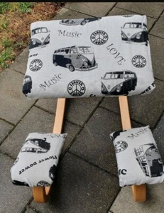 VW BULLI STOKKE VARIER BALANS KNIESTUHL HOCKER Schreibtischstuhl Homeoffic - Bild 1 von 3
