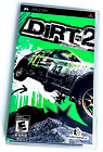 Dirt 2 PSP Sony PlayStation Portable 2009 VINTAGE jeu COMPLET avec emballage d'origine manuel