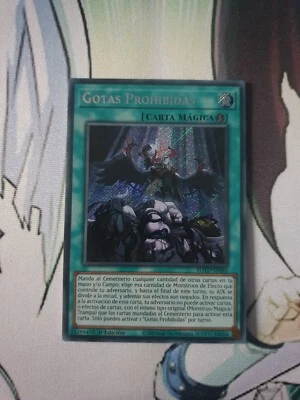 Forbidden Droplet ROTD-EN065 (Spanish) Secret Rare 1st Edition M/NM Condition - Image 1 of 4