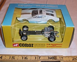 CORGI GHIA 5000 MANGUSTA DE TOMASO CHASSIS 271 BOXED 1969 - Picture 1 of 3