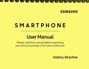 Samsung Galaxy S8 Active AT&T INSTRUKCJA OBSŁUGI - Zdjęcie 1 z 2