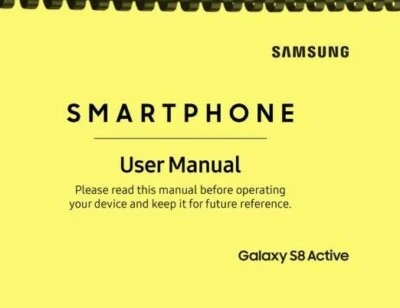 Samsung Galaxy S8 Active AT&T OWNER'S USER MANUAL - image 1 of 2