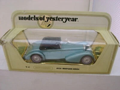 1978 MATCHBOX LESNEY MODELS OF YESTERYEAR 1:48 Y17 BL CHASSIS 1938 HISPANO SUIZA - Image 1 of 4