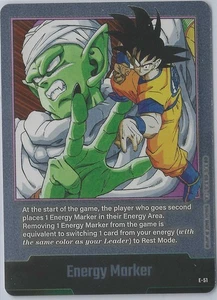 Dragon Ball Fusion World - Energy Marker E-51 Foil Manga Booster SB01 PLATEADO  - Imagen 1 de 2