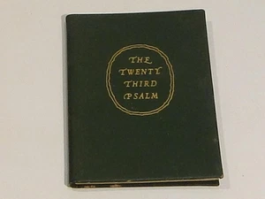 Vintage 1965 Twenty Third Psalm Tasha Tudor 23rd Illustrated Bible HC Leather - Bild 1 von 7