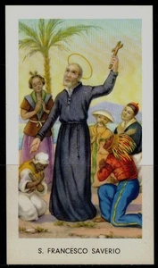 SANTINO (HOLY CARD) S. Francesco Saverio ediz. EGIM n° 110 - Imagen 1 de 1
