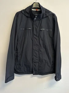 GEOX dunkelblaue Jacke leichter Mantel mit Kapuze. Gr. UK 40 - Bild 1 von 12