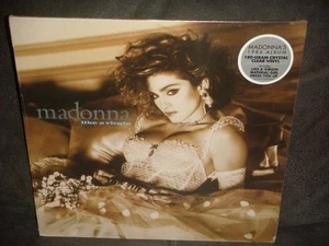 MADONNA - LIKE A VIRGIN - LIMITED EDITION CLEAR VINYL LP ALBUM-SEALED - Picture 1 of 4
