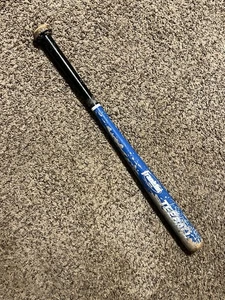 Vintage FRANKLIN TEE BALLSCHLÄGER UND BALL - BARRY BOND - 27" HOLZ BLAU - 1909B - - Bild 1 von 7