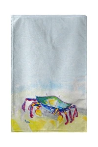 Betsy Drake Crawling Crab Kitchen Towel - Picture 1 of 1