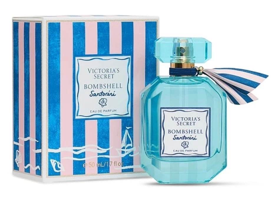 Victoria's Secret Bombshell Santorini Eau De Parfum 1.7 OZ 50 ml Nuevo Foto 1 de 2