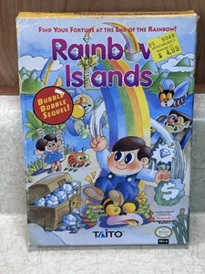 Rainbow Islands Nintendo Entertainment System 1991 With Box - Picture 1 of 10