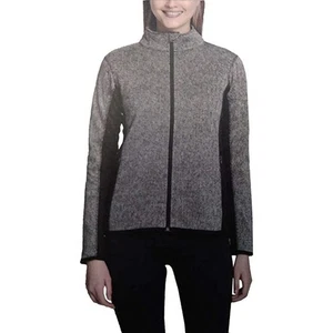 Marc New York by Andrew Marc Herringbone Full Zip Kragen Pullover Damen Gr. M  - Bild 1 von 7