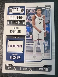 Boleto universitario 2024-25 NIL Uconn Contenders #19 Tarris Reed Jr. - Imagen 1 de 2