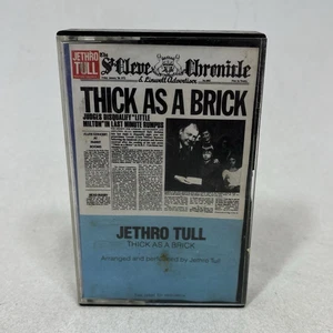 Jethro Tull Thick as a Brick - Audio Cassette Tape 1972 - Picture 1 of 3