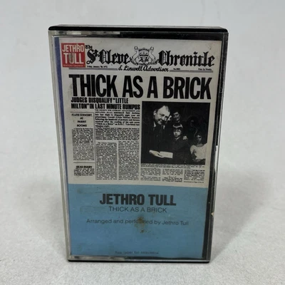 Jethro Tull Thick as a Brick - Audio Cassette Tape 1972 - Image 1 of 3