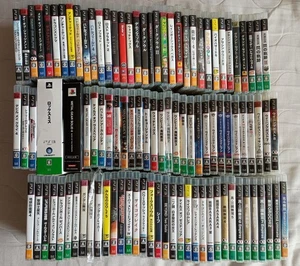 PS3 Games Lot 0f 100 Japanese Playstation SONY w/ Case - Picture 1 of 8