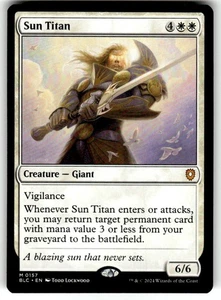 Sun Titan Commander: Bloomburrow Regular MTG - Picture 1 of 2