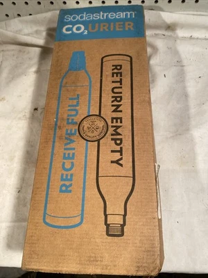 (2) Pack Soda Stream CO2 URIER 60L Sparkling Water Cylinders - Image 1 of 4