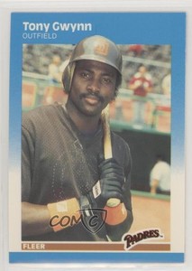 1987 Fleer Factory Set Glossy Tony Gwynn #416 HOF