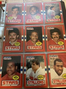 1985 USFL COMPLETE SET 1-162 , Jim Kelly, Steve Young, Reggie White - Picture 1 of 9