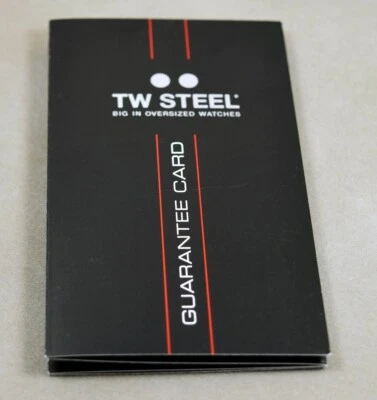 TW стали часы международный гарантийный талон для коллекционеров (незаполненный, без буклета) - Изображение 1 из 2