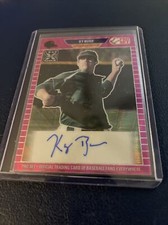 2021 Leaf Pro Set Metal Ky Bush AUTO XRC #PA-KB1! PINK WAVE SP #'d 14/15! (N1)