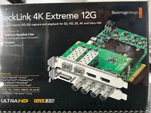 Blackmagic Design DeckLink 4K Extreme 12G Capture & Playback Card - Picture 1 of 6
