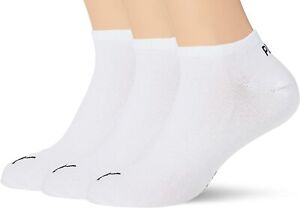 Puma Unisex Quarter Plain Socks (2 Pair Pack), White, UK 9-11