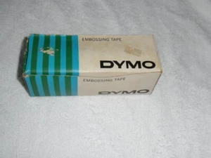 Dymo RED 5201-2 Tape Cartridges 3/8" x 144" NOS - Picture 1 of 6