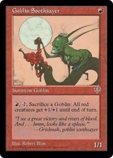 Goblin Soothsayer NM MTG Mirage Magic 2B3