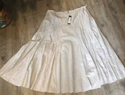 isda and co Neiman Marcus Mujer’s Maxi Falda Gris Nuevo Con Etiquetas Foto 1 de 4