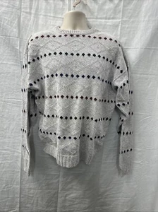 Vintage Sweater Men’s Large Gray Savile Row USA MADE 90s - Picture 1 of 8