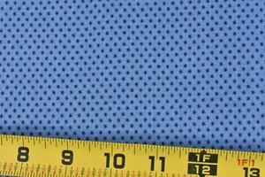 31" Long, Small Navy Stars on Blue Quilt Cotton, P2802 - Picture 1 of 4
