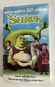🫏VTG 2001 DreamWorks Shrek Special Edition VHS Tape🫏 - Picture 1 of 5