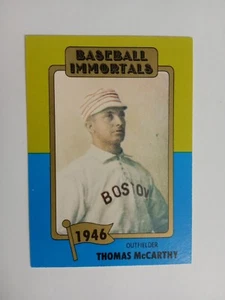 1980 TOPPS BASEBALL IMMORTALS THOMAS McCARTHY #44 1St PRINTING NEW MINT - Picture 1 of 2