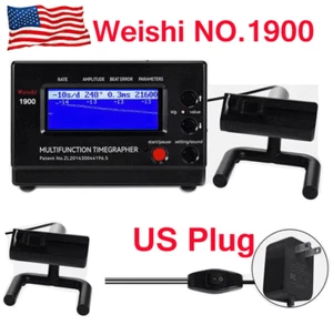 WeiShi No.1900 Timegrapher Watch Testing Tool Watch Tester for Repairers US Plug - Picture 1 of 17