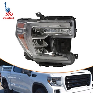 For 2019-2022 GMC Sierra 1500 [Full LED] Passenger Side Headlight Assembly RH - Picture 1 of 9