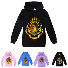 Kids Boys Girls Harry Potter Hoodie Jumper Casual Sweatshirt Pullover Top Unisex
