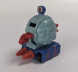 1994 TMNT Mini Mutants Transports Crushin' Slam Bam Combo Technodrom Bohrer - Bild 1 von 2