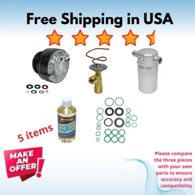 Compresor y válvula aire acondicionado apto para Chevrolet Blazer 1994, Chevrolet C3500 1994 Foto 1 de 4