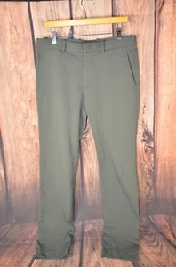 Theory Peterson Neoteric Chino Pants 33x31 Gray Slim Tapered Stretch - Picture 1 of 6