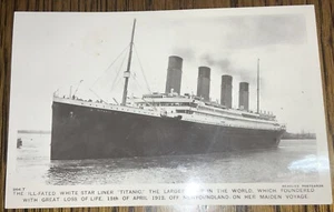 RPPC - R M S Titanic - Bild 1 von 8