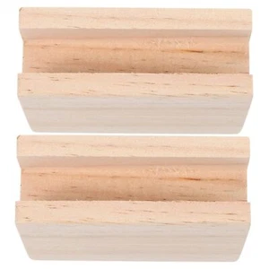 2Pcs Heavy Duty Wooden Sofa Risers Sturdy Skid Furniture Risers for Couch Bed... - Picture 1 of 9