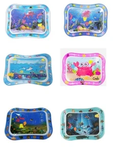 Baby Play Mat Tummy Time Water Mat Inflatable Splashing Playmat - Picture 1 of 11