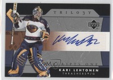 2005-06 Upper Deck Trilogy Scripts Kari Lehtonen #SFS-KL Auto