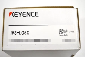 Keyence IV3-LG5C ULTRA COMPACT VISION SENSOR LIGHT WHITE LED IP67 New IN Box - Picture 1 of 2