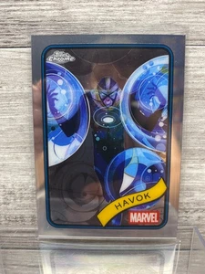 2025 Topps Chrome Marvel Base Chrome X-Men #18 HAVOK - Imagen 1 de 2